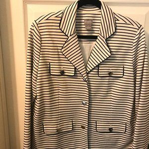 Chico's Nautical Blazer (Size 2P)